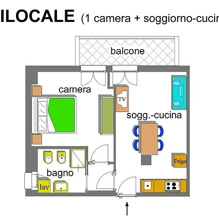 Wohnung In Strandnaehe كوبرا ماريتيما